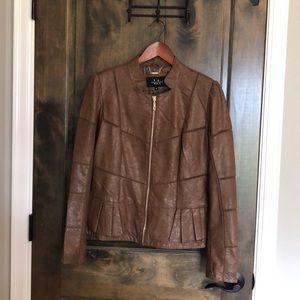 LA Coalition faux leather jacket, size M